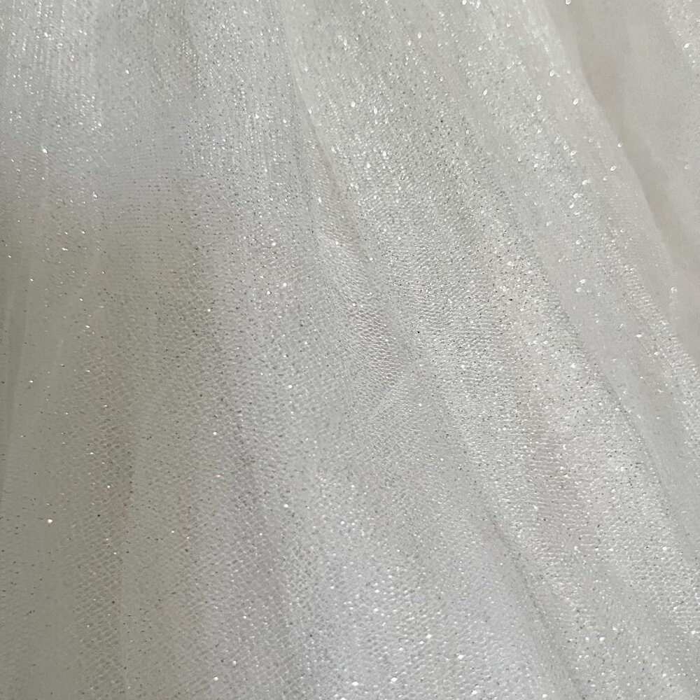 ‘Curtain Call’ White Sparkly Child’s Gown/Theatrical Dress* - Picture 5 of 7
